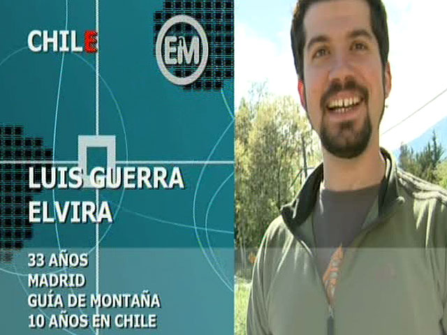 Espa&ntilde;oles en el mundo - Chile - Luis