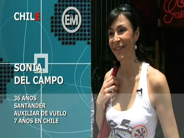 Espa&ntilde;oles en el mundo - Chile - Sonia