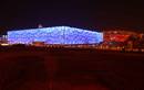 Chinas National Stadium and National Aquatics Center are seen before Earth Hour in Beijing
