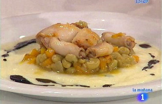 Saber cocinar - Chipirones con salsa