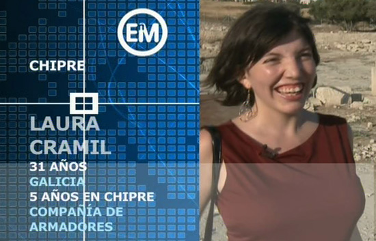 Espa&ntilde;oles en el mundo - Chipre - Laura