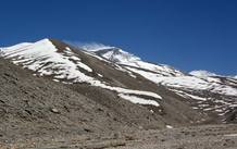 El Cho-oyu, con viento