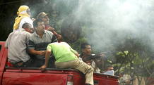 Choques entre liberales y sandinistas cerca de Managua Choques entre liberales y sandinistas cerca de Managua