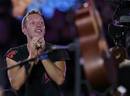 Chris Martin, durante su actuaci&oacute;n en la ceremonia de clausura de los Juegos Paral&iacute;mpicos.