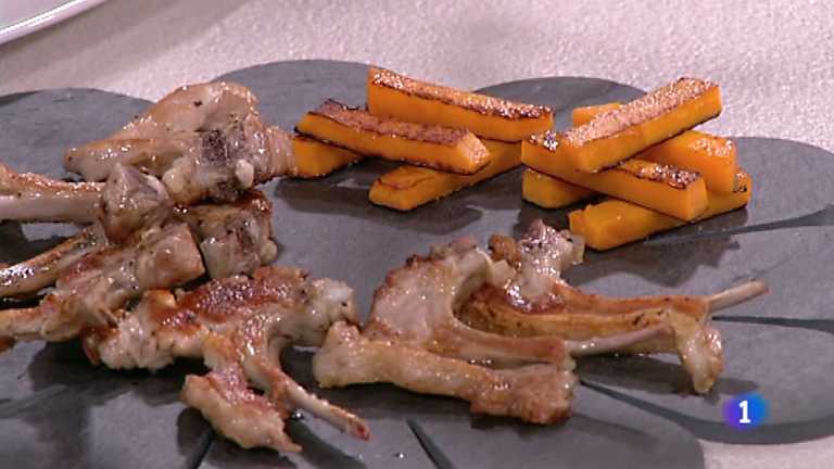 Cocina con Sergio - Chuletas de cordero en salsa de miel
