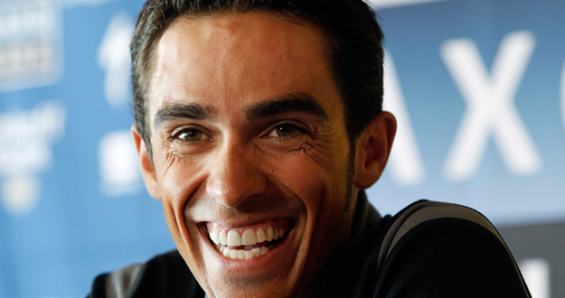 El ciclista espa&ntilde;ol Alberto Contador.