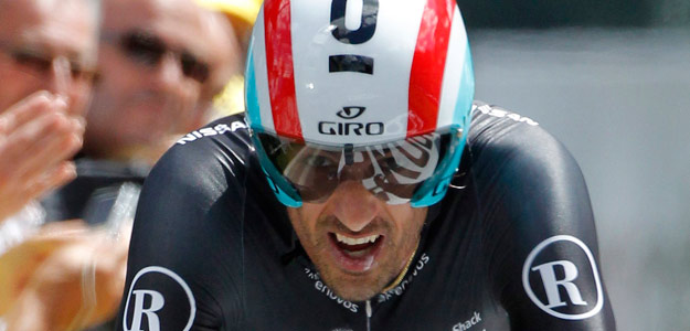 El ciclista suizo Fabián Cancellara durante una de las etapas del Tour de Francia 2012 El ciclista suizo Fabián Cancellara durante una de las etapas del Tour de Francia 2012
