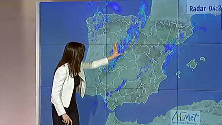 Cielos cubiertos en gran parte del país con precipitaciones 