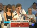 Ir al Video&nbsp;Cientos de personas marchan convocadas por los sindicatos contra la reforma de la Constituci&oacute;n