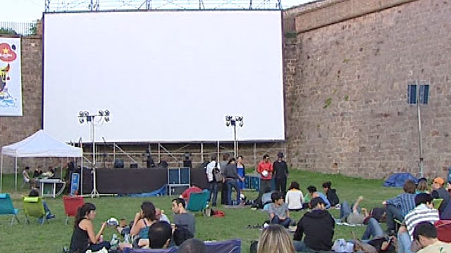 Los cines al aire libre no sufren la crisis