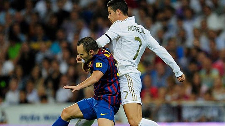 'Cl&aacute;sicos' con goles en los partidos de Mou contra Pep
