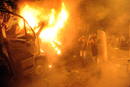 DERRIBAN MURO DE EMBAJADA ISRAEL&Iacute; EN EL CAIRO E INCENDIAN MINISTERIO INTERIOR