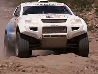 Ver v&iacute;deo  'Un coche el&eacute;ctrico en las dunas del Dakar'