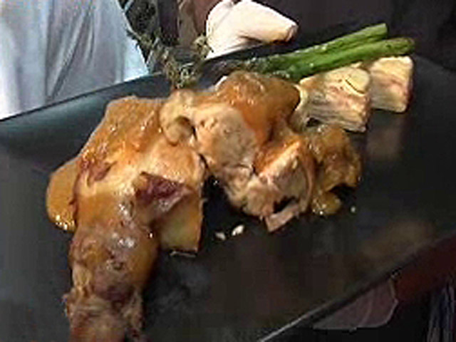Espa&ntilde;a Directo - Cochinillo confitado con patatas