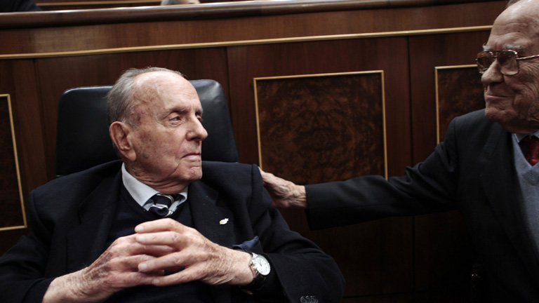 Manuel Fraga pasar&aacute; a la historia como uno de los padres de la Constituci&oacute;n