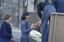 Silvia Munt, Colometa, en una de las escenas de la pel&iacute;cula y serie de televisi&oacute;n