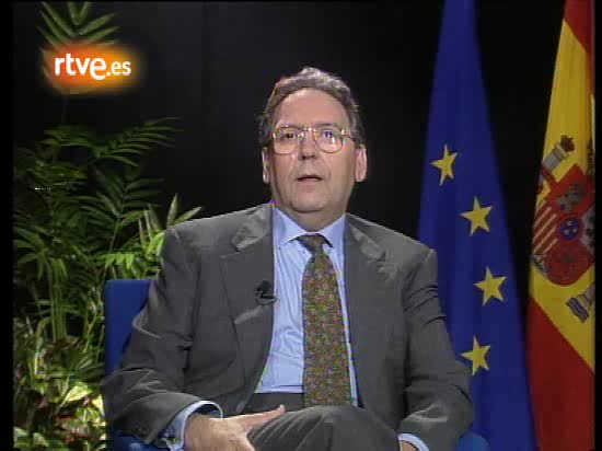 Coloquio en el programa 'Parlamento' sobre la presidencia espa&ntilde;ola de la UE en 1995