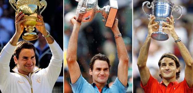 Federer ha superado a Sampras al lograr 15 'Grand Slams' en su carrera.