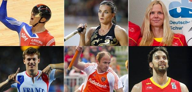 Los equipos europeos conf&iacute;an en sus m&aacute;ximos exponentes para lograr medallas en Londres 2012