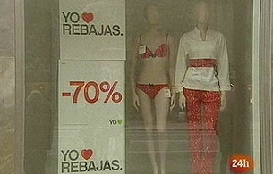 Ver v&iacute;deo  'Comienzan las rebajas en toda Espa&ntilde;a'