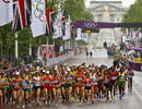Comienzo del marat&oacute;n femenino correspondiente a los Juegos Ol&iacute;mpicos de Londres 2012.
