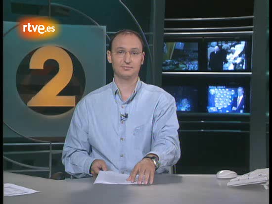 Los comienzos de Fran Llorente en La 2 Noticias (2003)