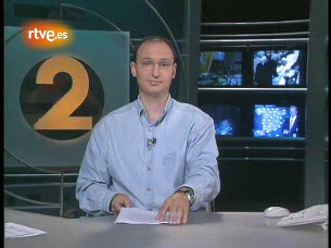 Ver v&iacute;deo  'Los comienzos de Fran Llorente en La 2 Noticias (2003)'