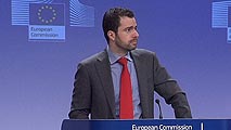 Ir al Video&nbsp;La Comisi&oacute;n Europea: hay que esperar a la notificaci&oacute;n de Eurostat sobre el d&eacute;ficit