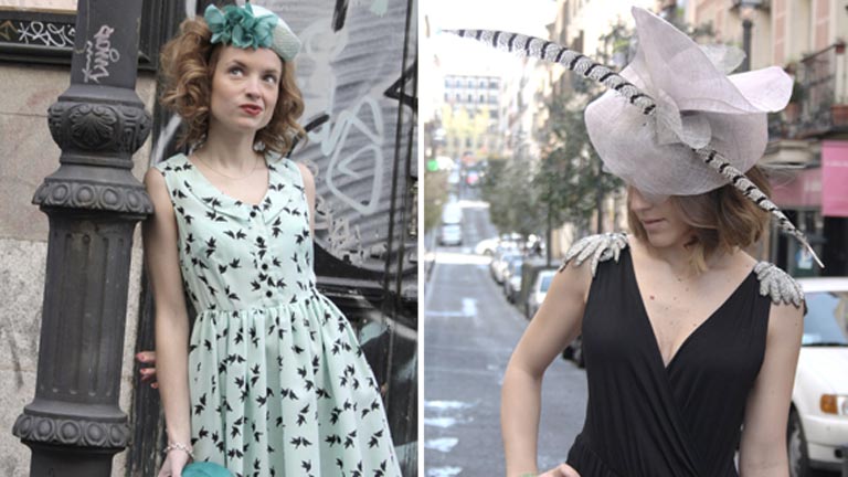 Gente y tendencias - Tocados y pamelas para bodas...&iquest;C&oacute;mo llevarlos?