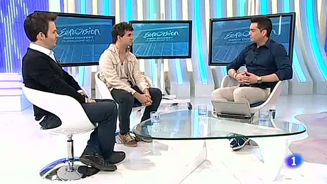 M&aacute;s Gente - &Aacute;lex Jaumot y Jos&eacute; Hern&aacute;ndez "Luka" hablan sobre Eurovisi&oacute;n 2012