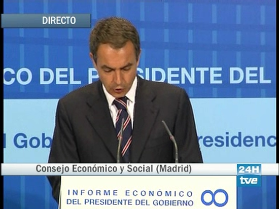 Ver v&iacute;deo  'Comparecencia completa de Zapatero'