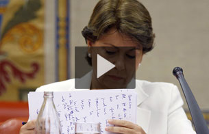 Ver v&iacute;deo  'Comparecencia de Magdalena &Aacute;lvarez ante la Comisi&oacute;n de Fomento del Congreso'