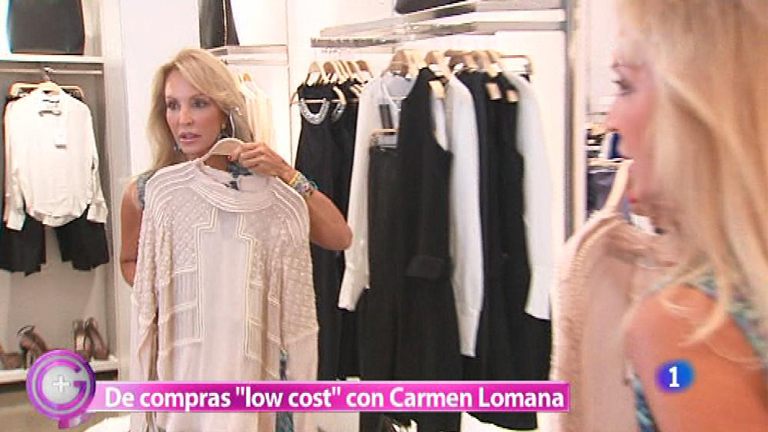 M&aacute;s Gente - Carmen Lomana nos lleva de compras low cost
