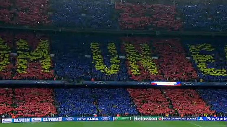 Comuni&oacute;n entre el equipo y la afici&oacute;n barcelonista