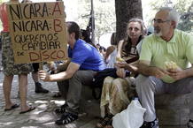 CONCENTRACI&Oacute;N CONVOCADA POR LA CNT POR LA DIGNIDAD DE LOS PARADOS