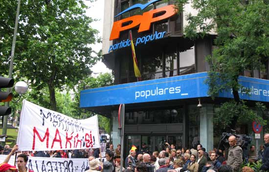 Concentraci�n a favor de San Gil