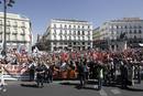 CONCENTRACI&Oacute;N FUNCIONARIOS EN LA PUERTA DEL SOL