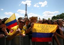 Concierto en Par&iacute;s para pedir la liberaci&oacute;n de los rehenes colombianos