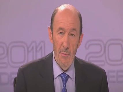 Ver v&iacute;deo  'Conclusiones de Rubalcaba en el debate electoral 2011'