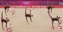El equipo español se clasifica para la final por equipos de gimnasia rítmica en Londres. El equipo español se clasifica para la final por equipos de gimnasia rítmica en Londres.