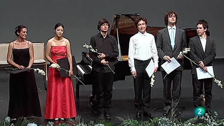 Concurso Internacional de piano de Santander Paloma O'Shea 2012 - Entrega de premios