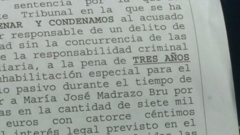 Condenado a 3 a&ntilde;os de c&aacute;rcel al cortarle un dedo a una de sus trabajadoras