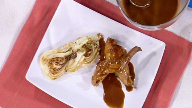 Cocina con Sergio - Conejo guisado al lim&oacute;n y chocolate