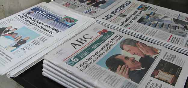Prensa en el congreso del PP Prensa en el congreso del PP