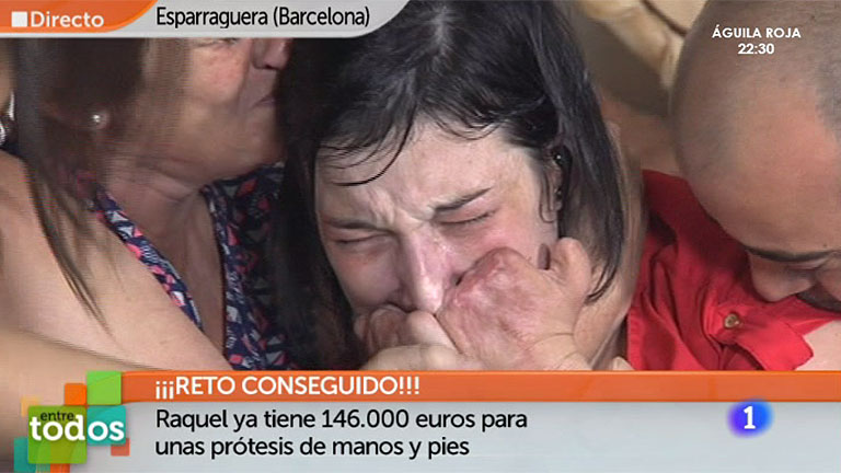 ¡Conseguimos las prótesis para Raquel!