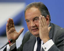 El conservador Costas Karamanlis, l&iacute;der de Nueva Democracia (ND).