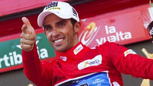 Ver v&iacute;deo  'Contador asesta un golpe a la Vuelta y ya viste de rojo'