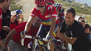Ver v&iacute;deo  'Contador baja de La Bola con la Vuelta bajo el brazo'