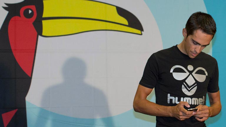 Contador cumple su sanci&oacute;n por dopaje