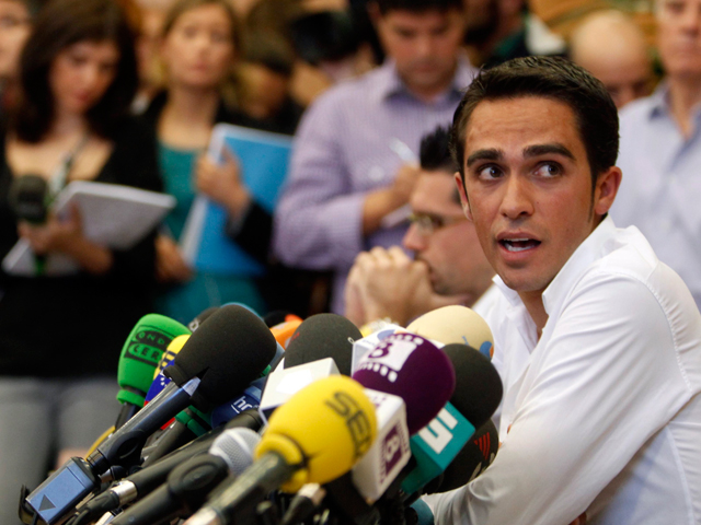 Contador: "En este caso yo soy la v&iacute;ctima"